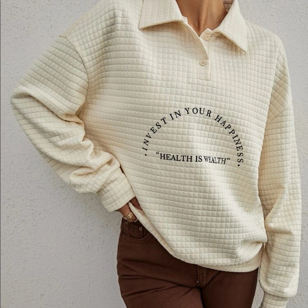 Oversized sweatshirt